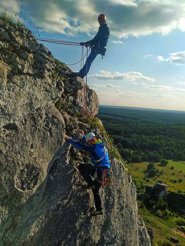 Podstawowy kurs wspinania na Jurze wg programu PZA  - 4 dni